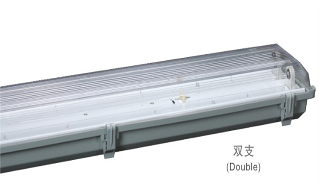 T8燈管支架 2x20W 電感/電子 三防燈雙支支架675x155x100mm T8燈管支架 2x20W 電感/電子 三防燈雙支支架675x155x100mm
